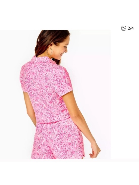 LILY PULITZER Jorgie Romper in Pink Shandy size XXS NWT - Picture 3 of 8